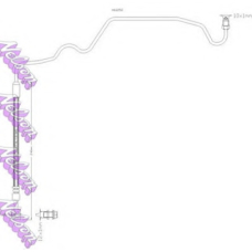 H6685Q Brovex-Nelson Тормозной шланг