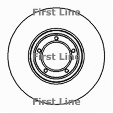 FBD170 FIRST LINE Тормозной диск