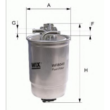 WF8197 WIX Топливный фильтр