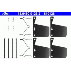 13.0460-0126.2 ATE Комплектующие, колодки дискового тормоза