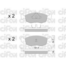 822-094-2 CIFAM Комплект тормозных колодок, дисковый тормоз