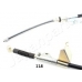 BC-118 JAPANPARTS Трос, стояночная тормозная система