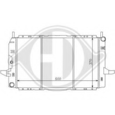 8110149 DIEDERICHS Радиатор, охлаждение двигателя