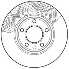 562336BC BENDIX Тормозной диск