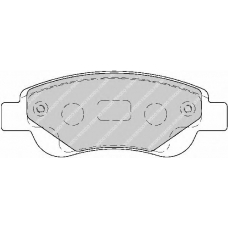 FSL1790 FERODO Комплект тормозных колодок, дисковый тормоз