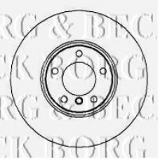 BBD5866S BORG & BECK Тормозной диск