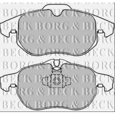 BBP2354 BORG & BECK Комплект тормозных колодок, дисковый тормоз
