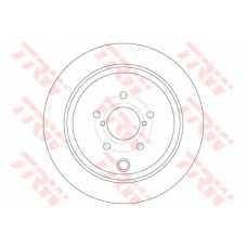 DF6306 TRW Тормозной диск