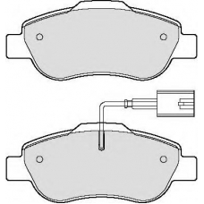 CBP11600 COMLINE Комплект тормозных колодок, дисковый тормоз