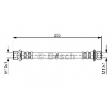 1 987 476 457 BOSCH Тормозной шланг