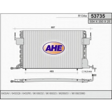 53735 AHE Конденсатор, кондиционер