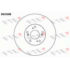 BS5509B FTE Тормозной диск