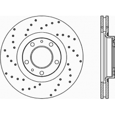 BDRS1898.25 OPEN PARTS Тормозной диск