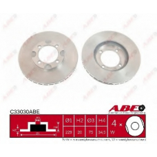 C33030ABE ABE Тормозной диск