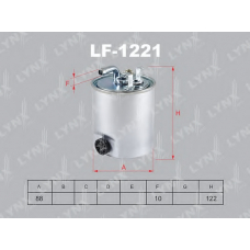 LF1221 LYNX Фильтр топливный mercedes-benz
