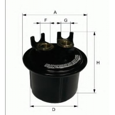 WF8071 WIX Топливный фильтр