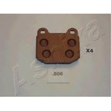 51-05-506 Ashika Комплект тормозных колодок, дисковый тормоз
