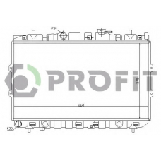 PR 2910A9 PROFIT Радиатор, охлаждение двигателя