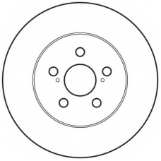 562812BC BENDIX Тормозной диск