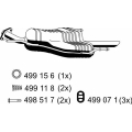 052153 ERNST Глушитель выхлопных газов конечный