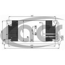 300285 ACR Конденсатор, кондиционер