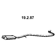 19.2.87 EBERSPACHER Средний глушитель выхлопных газов