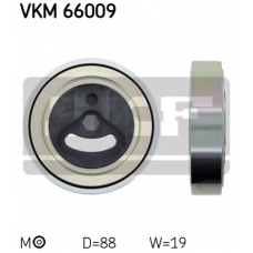 VKM 66009 SKF Натяжной ролик, поликлиновой  ремень