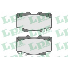 05P1610 LPR Комплект тормозных колодок, дисковый тормоз