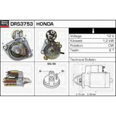 DRS3753 DELCO REMY Стартер