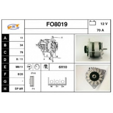 FO8019 SNRA Генератор