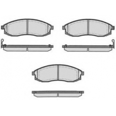 490.0 RAICAM Комплект тормозных колодок, дисковый тормоз