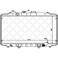 10-26528-SX STELLOX Радиатор, охлаждение двигателя