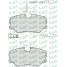 05P636 LPR Комплект тормозных колодок, дисковый тормоз