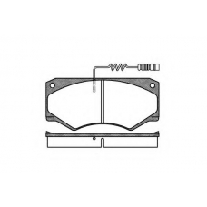 0047.14 QUINTON HAZELL Комплект тормозных колодок, дисковый тормоз