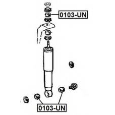 0103-UN ASVA Ремкомплект, опора стойки амортизатора