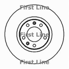 FBD472 FIRST LINE Тормозной диск