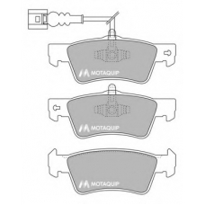 LVXL1706 MOTAQUIP Комплект тормозных колодок, дисковый тормоз
