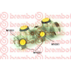 M 15 011 BREMBO Главный тормозной цилиндр