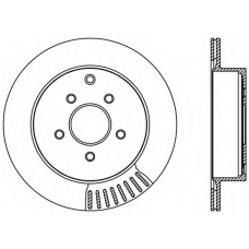 BDR2402.20 OPEN PARTS Тормозной диск