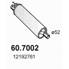 60.7002 ASSO Глушитель выхлопных газов конечный