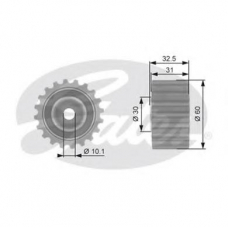 T41236 GATES Паразитный / ведущий ролик, зубчатый ремень