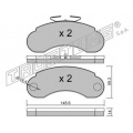 057.0 TRUSTING Комплект тормозных колодок, дисковый тормоз