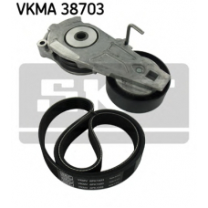 VKMA 38703 SKF Поликлиновой ременный комплект