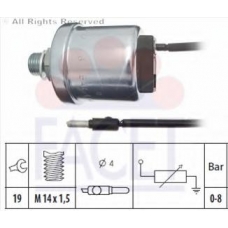 7.0602 FACET Датчик, давление масла