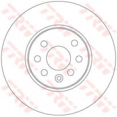 DF4318 TRW Тормозной диск