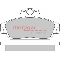 1170514 METZGER Комплект тормозных колодок, дисковый тормоз