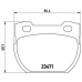 P 44 006 BREMBO Комплект тормозных колодок, дисковый тормоз