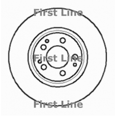 FBD591 FIRST LINE Тормозной диск
