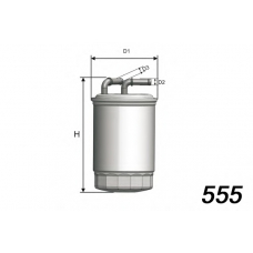 M618 MISFAT Топливный фильтр