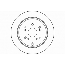 MDC1842 MINTEX Тормозной диск